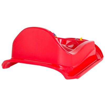 8. Kunststoffschlitten MINI BOBEK, rot