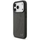 2. Mercedes Leather Large Laurel Leave MagSafe Case für iPhone 17 Pro - Schwarz und Grau