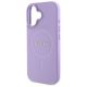 6. Guess Saffiano MagSafe Hülle für iPhone 16 – Lila
