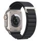 Tech-Protect Nylon Pro Armband für Apple Watch 44 / 45 / 46 / 49 mm – Schwarz