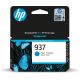 14. Original HP Cyan Tintenpatrone 937