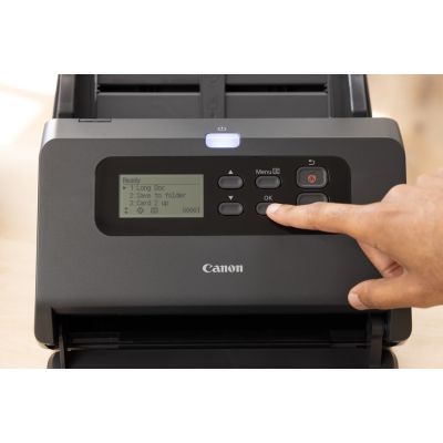 5. Canon imageFORMULA DR-M260 Dokumentenscanner mit Einzug, 600 x 600 DPI, A4, Schwarz
