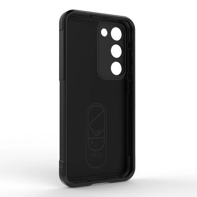 Magic Shield Case für Samsung Galaxy S23+ flexible Panzerhülle blau