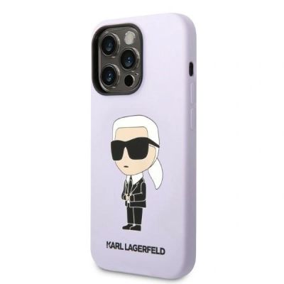 2. Karl Lagerfeld KLHCP14LSNIKBCU iPhone 14 Pro Hülle - Lila