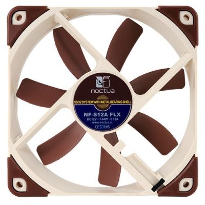 4. NOCTUA 120-mm-Lüfter 7,4/10,7/17,8 dBA