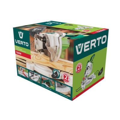 3. Verto 52G206 Gehrungssäge 1500 W
