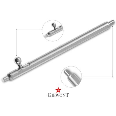 4. GIEWONT Stahl-Teleskoparmband 18 mm für Smartwatch GWT18