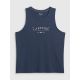 5. Ärmelloses Herren-T-Shirt mit Aufdruck, reguläre Passform, 4F 4FRSS26TSLEM331-31S