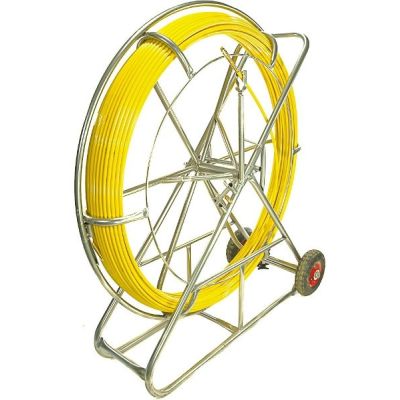 9. Extralink Pilot-Kabelzieher Pilot 8 mm 150 m GFK Glasfaser, Durchmesser 8 mm, Länge 150 m, Gelb