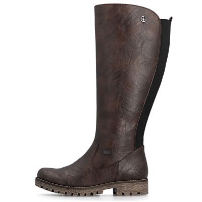 3. Rieker 78554-25 wasserdichte, isolierte, braune Gummistiefel