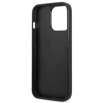 7. Karl Lagerfeld Saffiano Plaque Case für iPhone 13 Pro Max 6,7" - Silber