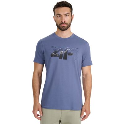 Herren T-Shirt 4F M2359 Denim 4FWAW25TTSHM2359 32S