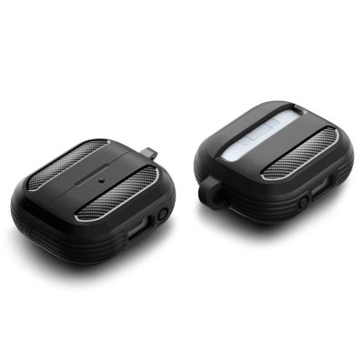8. Spigen Rugged Armor Samsung Galaxy Buds 3 / 3 Pro Hülle - Schwarz