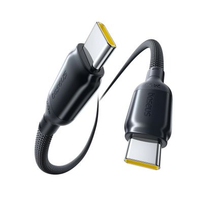 2. Baseus PicoGo Schnellladekabel 240W USB-C auf USB-C, 1 m – Schwarz