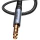 3. Joyroom Stereo-Audiokabel AUX 3,5 mm Miniklinke 1,2 m schwarz (SY-A08)