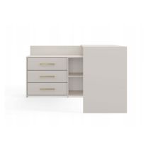 DANY Eckschreibtisch Kaschmir-Set