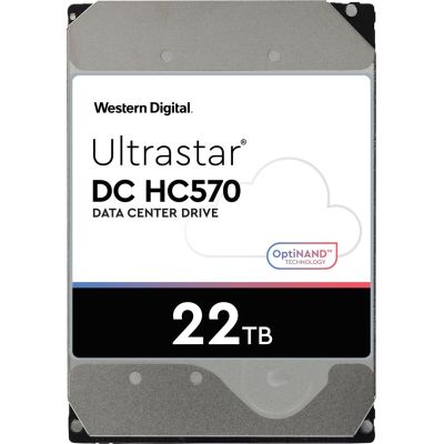2. Western Digital Ultrastar DC HC570 WUH722222ALE6L4 (22 TB; 3,5"; SATA) Server-Festplatte