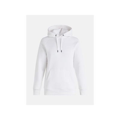 Peak Performance M Original Small Logo Hood Sweatshirt, Weiß