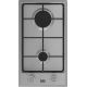 Beko HDCG 32220 FX Edelstahl Einbau-Gasherd 29 cm 2 Kochzonen