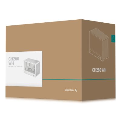 17. DeepCool CH260 WH Gehäuse (R-CH260-WHNGM0-G-1)