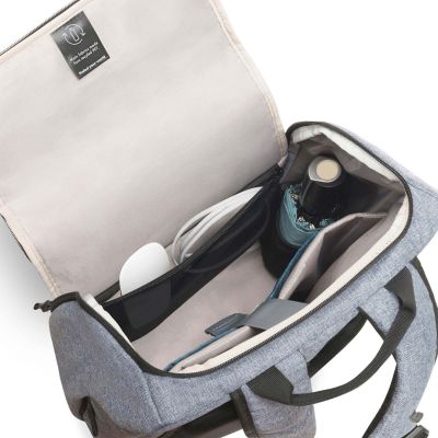 7. Motion Eco Rucksack für Laptops von 13 bis 15,6 Zoll, Blauer Denim