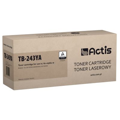 Actis TB-243YA Toner (ersetzt Brother TN-243Y; Standard; 1000 Seiten; gelb)
