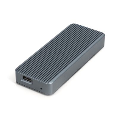 USB 3.2 Typ-C Gehäuse für M.2 NVMe 20 Gbit/s SSD aus Aluminium