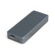 USB 3.2 Typ-C Gehäuse für M.2 NVMe 20 Gbit/s SSD aus Aluminium