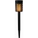 7. Solarlampe mit Flammeneffekt, 5,5 x 36 cm, 6 LEDs