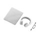 7. Logitech Zone Wireless 2 ES Headset mit Kabel- und Kabelanschluss, Kopfbügel, Anruf-/Musikfunktion, USB Typ-C, Bluetooth, Weiß