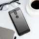 6. Carbon Case Flexibel Handyhülle TPU Schutzhülle für Nokia 2.4 schwarz