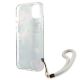 6. Guess GUHCP13SHFLSB iPhone 13 mini 5.4" blau/blaues Hardcase Flower Strap