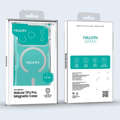 16. Nillkin Nature TPU Pro MagSafe-kompatible Hülle für iPhone 17 Pro – Weiß