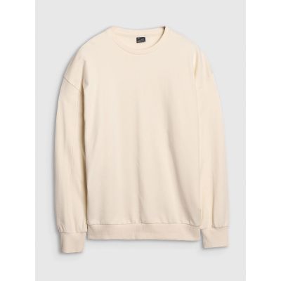 6. Herren Oversize Sweatshirt ohne Reißverschluss, ohne Kapuze 4F 4FWSS25TSWSM1536-80S-12S