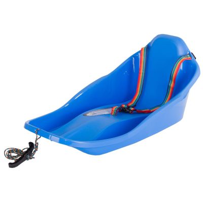 7. PLASTIK MINI TOPO BLAUER SCHLITTEN