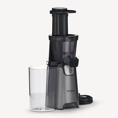 Severin ES 3571 Slow Juicer 150W Schwarz, Grau, Metallic, Edelstahl