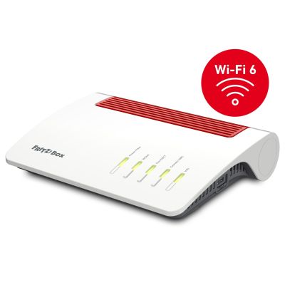 2. FRITZ!Box 5590 Glasfaser-WLAN-Router Gigabit-Ethernet Dualband (2,4 GHz/5 GHz) Weiß