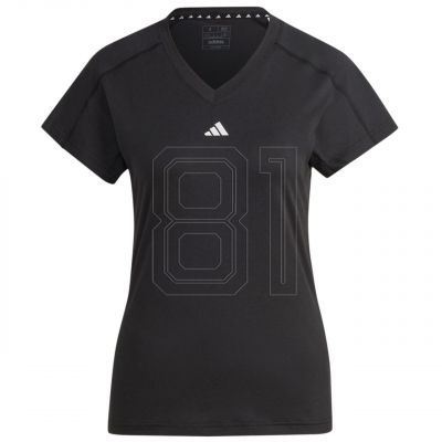 adidas Aeroready Train Essentials Minimal Branding V-Ausschnitt Tee W HN5543