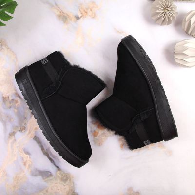 8. Big Star W INT1752 Plateau-Schneestiefel schwarz