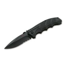 Heckler & Koch SFP Tactical Klappmesser, komplett schwarz