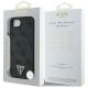 8. Guess 4G Ring Triangle Logo MagSafe Case für iPhone 16e - Schwarz