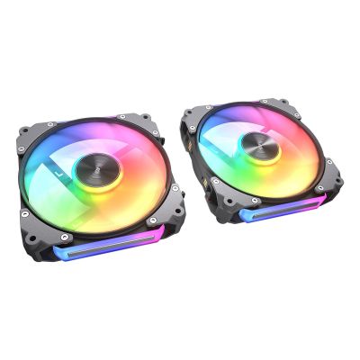8. COUGAR CF-APR12HB3-RGB Computergehäuselüfter 12 cm Schwarz 3 Stück.