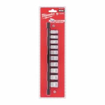 Milwaukee 10-teiliger Steckschlüsselsatz 3/8" metrisch