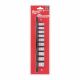 Milwaukee 10-teiliger Steckschlüsselsatz 3/8" metrisch