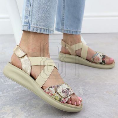 6. Jezzi W 24142 JEZ448B Komfort-Sandalen
