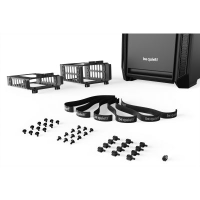 9. BE QUIET! SILENT BASE 601 BG026 Gehäuse (ATX, Extended ATX, Mini ATX, Mini ITX; Schwarz)