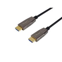 Ultraschnelles HDMI-Kabel mit Ethernet – HDMI-Stecker auf HDMI-Stecker – 50,0 m – Aktives optisches Kabel (AOC), unterstützt 8K 60 Hz