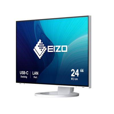 2. EIZO FlexScan EV2495-WT Monitor – 61,2 cm (24,1 Zoll) – 1920 x 1200 Pixel – WUXGA – LED – 5 ms – Weiß