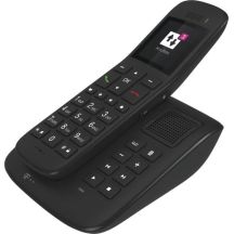 Deutsche Telekom Sinus A 32 – Schnurlostelefon – Anrufbeantworter – DECT/GAP/CAT-iq – Schwarz