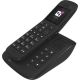Deutsche Telekom Sinus A 32 – Schnurlostelefon – Anrufbeantworter – DECT/GAP/CAT-iq – Schwarz
